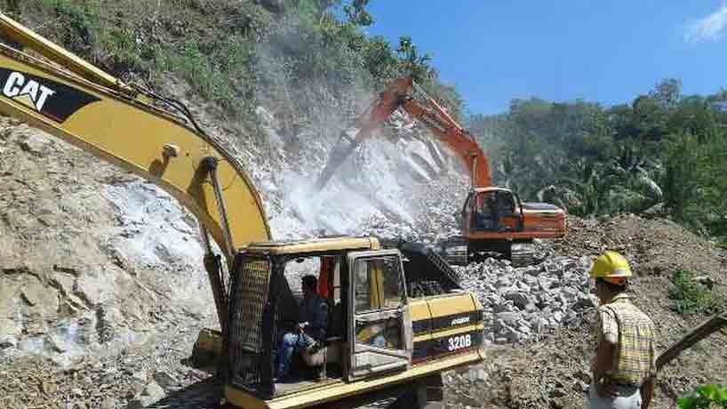 penyimpanan hydraulic breaker untuk jangka panjang