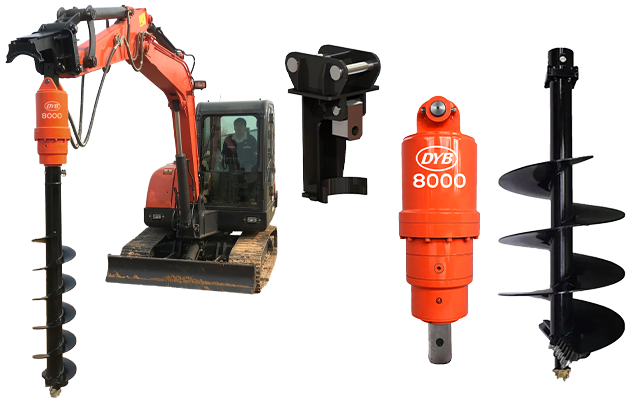 Auger Drill Excavator Dongyang